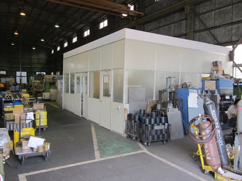 工場内　事務所新設