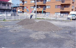駐車場整備工事（改修前）